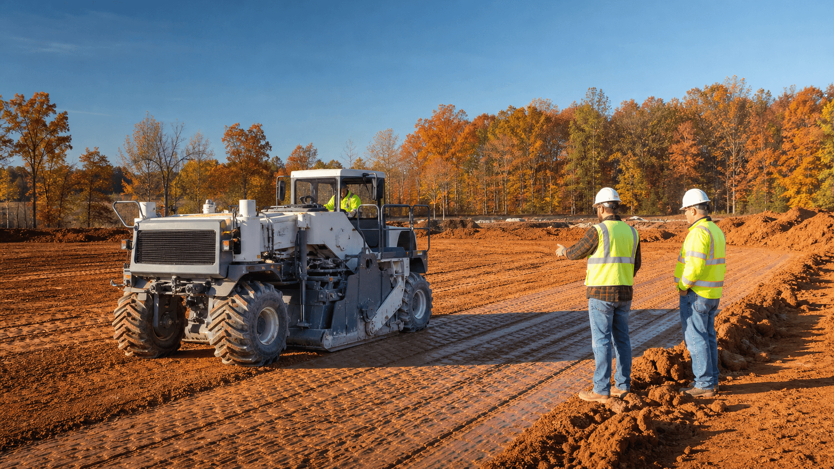 How Soil Stabilization Keeps Fall Projects Moving in Huntsville